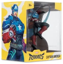 Marvel Rivals Collection Figura 1/10 Captain America 20 cm