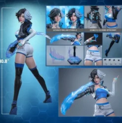 Marvel Rivals Videogame Masterpiece Figura 1/6 Luna Snow 28 cm
