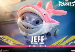 Marvel Rivals Videogame Masterpiece Series Figura de acción Jeff the Land Shark (Deluxe Version) 11 cm