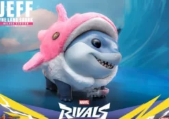 Marvel Rivals Videogame Masterpiece Series Figura de acción Jeff the Land Shark (Deluxe Version) 11 cm