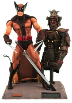Marvel Select Figura Brown Costume Wolverine 18 cm