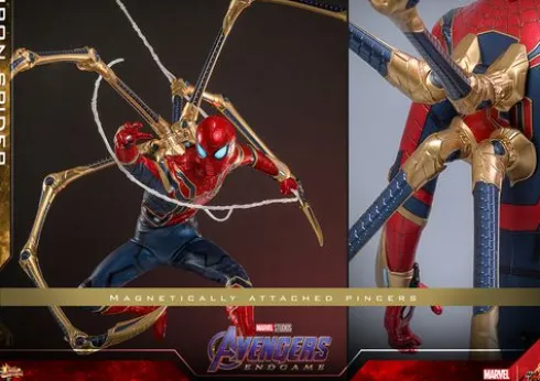 Marvel Spider-Man Figura Movie Masterpiece 1/6 Iron Spider Avengers Endgame