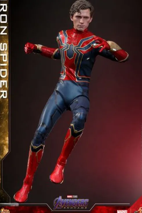 Marvel Spider-Man Figura Movie Masterpiece 1/6 Iron Spider Avengers Endgame
