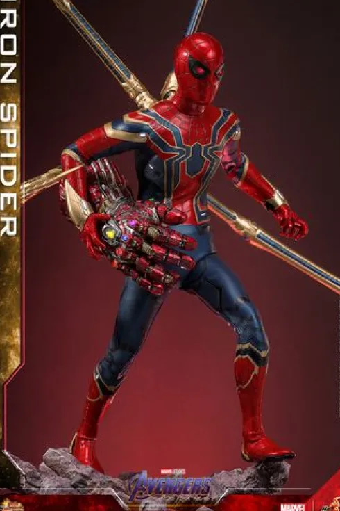 Marvel Spider-Man Figura Movie Masterpiece 1/6 Iron Spider Avengers Endgame