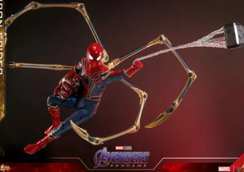 Marvel Spider-Man Figura Movie Masterpiece 1/6 Iron Spider Avengers Endgame
