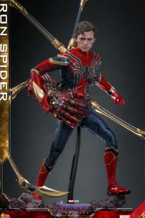 Marvel Spider-Man Figura Movie Masterpiece 1/6 Iron Spider Avengers Endgame