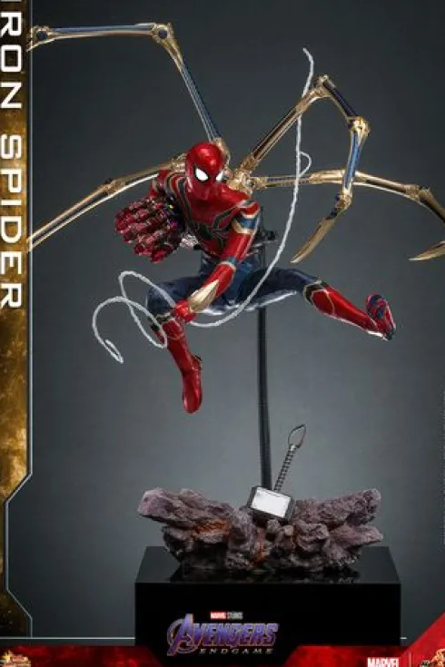 Marvel Spider-Man Figura Movie Masterpiece 1/6 Iron Spider Avengers Endgame