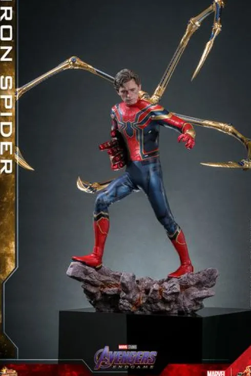 Marvel Spider-Man Figura Movie Masterpiece 1/6 Iron Spider Avengers Endgame