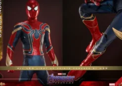 Marvel Spider-Man Figura Movie Masterpiece 1/6 Iron Spider Avengers Endgame