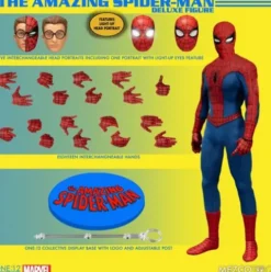 Marvel Universe Figura 1/12 The Amazing Spider-Man – Deluxe Edition 16 cm
