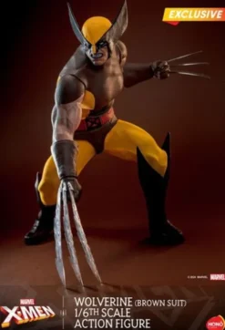 Marvel X-Men Figura 1/6 Wolverine (Brown Suit) Exclusive 28 cm