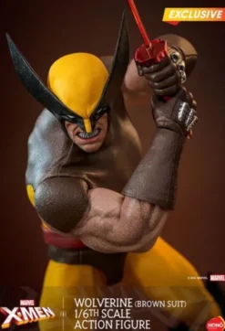 Marvel X-Men Figura 1/6 Wolverine (Brown Suit) Exclusive 28 cm