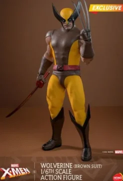 Marvel X-Men Figura 1/6 Wolverine (Brown Suit) Exclusive 28 cm