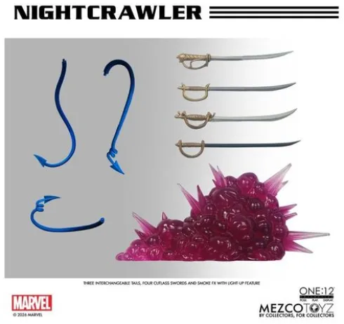 Marvel X-Men One:12 Collective Figura 1/12 Nightcrawler 16 cm