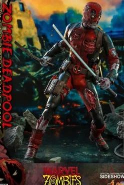 Marvel Zombies Comic Masterpiece Figura 1/6 Zombie Deadpool 31 cm