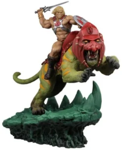 Masters of the Universe 1/4 Estatua He-Man & Battle Cat 76 cm