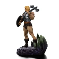 Masters of the Universe Estatua 1/10 Art Scale He-Man Battle Armor Version heo Exclusice 23 cm