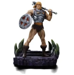 Masters of the Universe Estatua 1/10 Art Scale He-Man Battle Armor Version heo Exclusice 23 cm