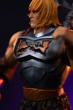 Masters of the Universe Estatua 1/10 Art Scale He-Man Battle Armor Version heo Exclusice 23 cm