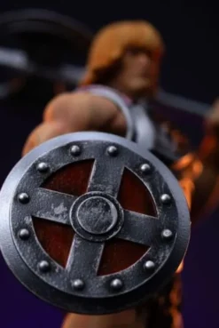 Masters of the Universe Estatua 1/10 Art Scale He-Man Battle Armor Version heo Exclusice 23 cm