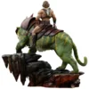 Masters of the Universe Estatua 1/10 Art Scale He-Man and Battle Cat 33 cm