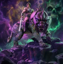 Masters of the Universe Estatua 1/10 Art Scale He-Man and Battle Cat 33 cm