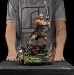 Masters of the Universe Estatua 1/10 Deluxe Art Scale He-Man Unleashed 34 cm