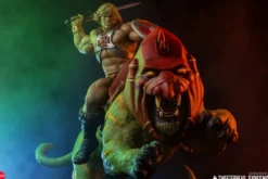 Masters of the Universe Estatua He-Man and Battle Cat Classic Deluxe 59 cm