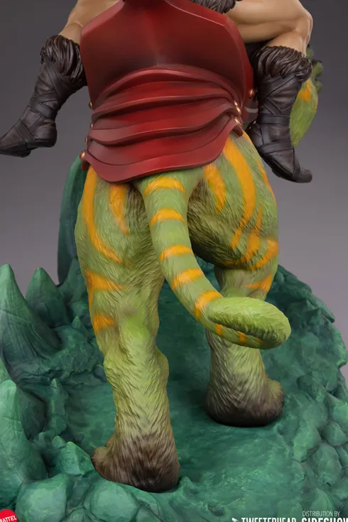 Masters of the Universe Estatua He-Man and Battle Cat Classic Deluxe 59 cm