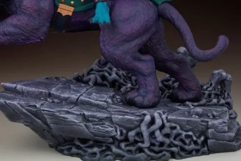 Masters of the Universe Estatua Skeletor & Panthor Classic Deluxe 62 cm