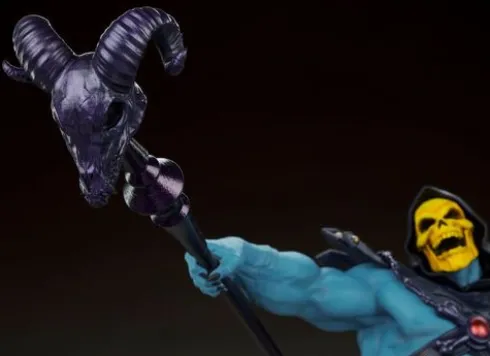Masters of the Universe Estatua Skeletor & Panthor Classic Deluxe 62 cm