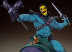 Masters of the Universe Estatua Skeletor & Panthor Classic Deluxe 62 cm