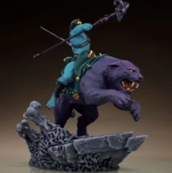 Masters of the Universe Estatua Skeletor & Panthor Classic Deluxe 62 cm