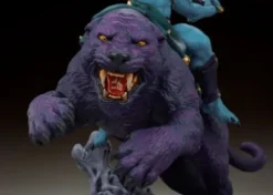 Masters of the Universe Estatua Skeletor & Panthor Classic Deluxe 62 cm