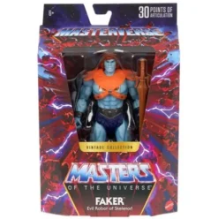 Masters of the Universe Masterverse Vintage Collection Figura Faker 18 cm