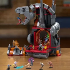 Masters of the Universe Mattel Brick Shop Set de Construcción Snake Mountain