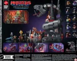 Masters of the Universe Mattel Brick Shop Set de Construcción Snake Mountain