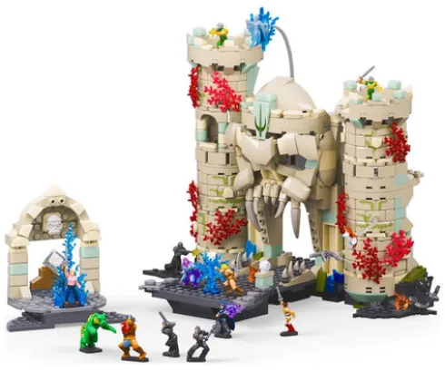 Masters of the Universe Mattel Brick Shop Set de Construcción Castle Grayskull
