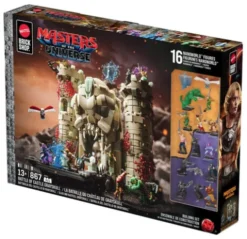 Masters of the Universe Mattel Brick Shop Set de Construcción Castle Grayskull