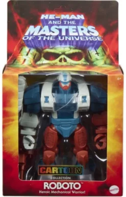 Masters of the Universe Origins Deluxe Figura Cartoon Collection: Roboto 14 cm