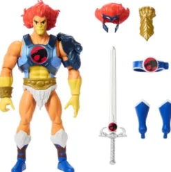 Masters of the Universe x ThunderCats Figura Deluxe Lion-O 14 cm