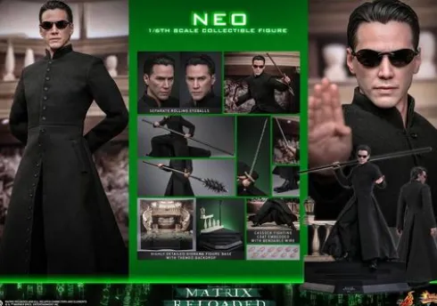 Matrix Movie Masterpiece Figura 1/6 Neo 31 cm