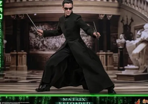 Matrix Movie Masterpiece Figura 1/6 Neo 31 cm