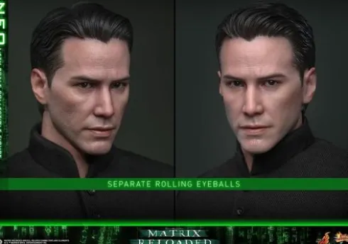 Matrix Movie Masterpiece Figura 1/6 Neo 31 cm