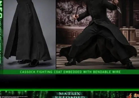 Matrix Movie Masterpiece Figura 1/6 Neo 31 cm