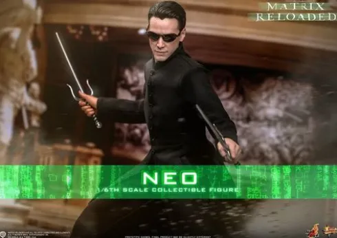 Matrix Movie Masterpiece Figura 1/6 Neo 31 cm