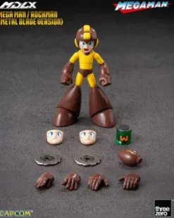 Mega Man Figura MDLX Mega Man / Rockman (Metal Blade Version) 10 cm