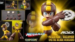 Mega Man Figura MDLX Mega Man / Rockman (Metal Blade Version) 10 cm