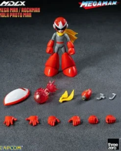 Mega Man Figura MDLX Rockman / Mega Man Proto Man 10 cm