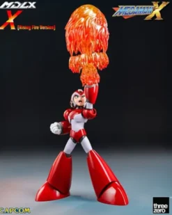Mega Man Figura MDLX Rockman X / Mega Man X (Rising Fire Version) 12 cm